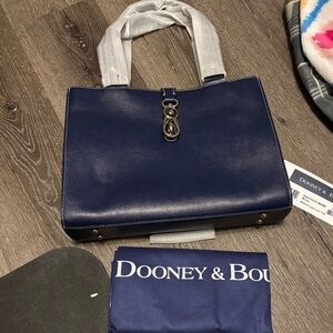 Dooney & Bourke Dark Blue Tote Bag